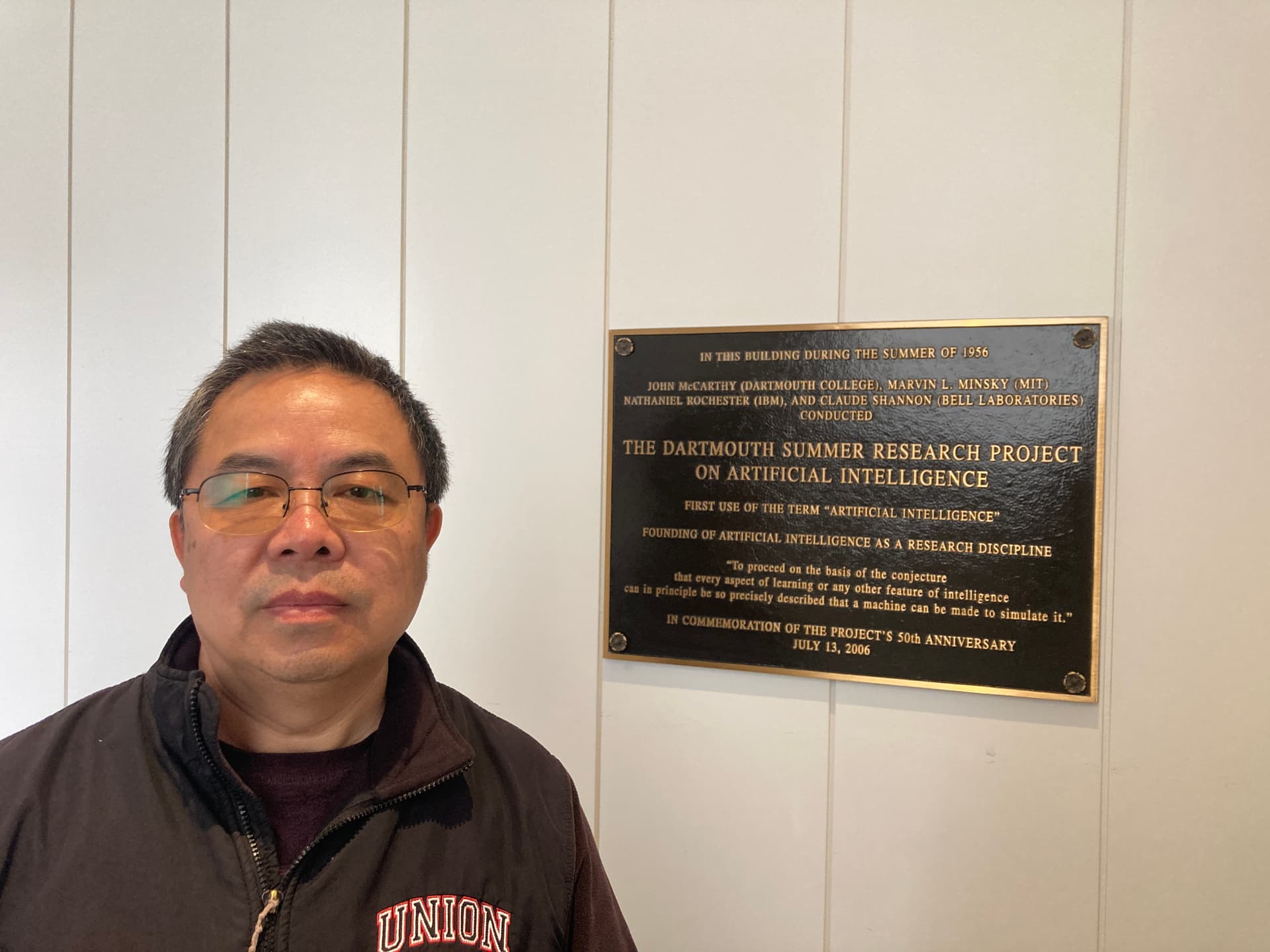 Dartmouth College AI Birthplace Plaque