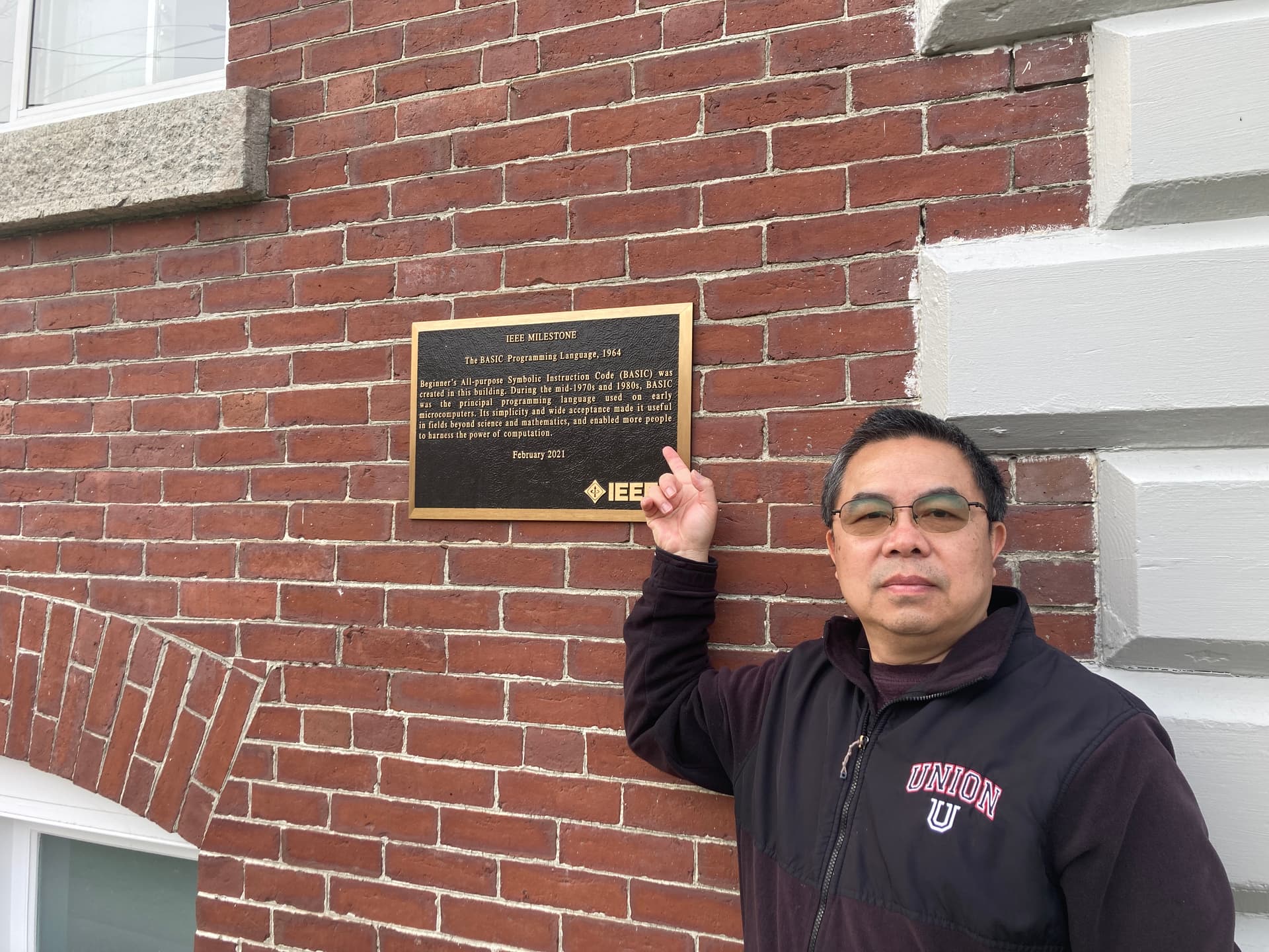 Dartmouth College BASIC Programming Language Plaque